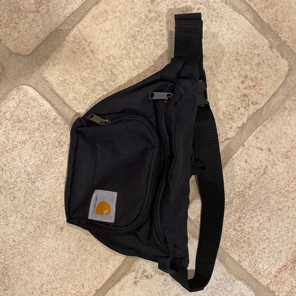 Mens Carhartt belt or crossbody black bag